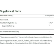 Snap Supplements L-Carnitine Amino Acid Preworkout - Energy, Recovery, 500mg (60 Gummies)