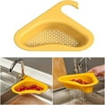 thumbnail image 4 of PEACNNG Sink Drain Shelf, Kitchen Sink Drain Strainer Basket Swan Drain Rack Corner Sink Drain Stopper Filter Basket Shelf Storage Rack Sponge Holder For The Kitchen Sink, 4 of 5