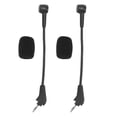 thumbnail image 2 of Detachable Boom Microphone, Wireless Headset Mic 2PCS OFC Copper Core  for Daily Use Replacement for HS50 HS60 HS70, 2 of 7