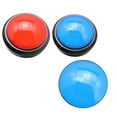 thumbnail image 3 of 2Pcs Game Answer Buzzer Electronic Responder Toy Digital Responder Big Buttons with Lamp without Battery (Red  Blue), 3 of 6
