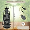 thumbnail image 4 of Rustic Electric Metal Bear Electric Lantern Night Light Cabin Lodge Decor Gift, 4 of 8