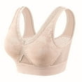 thumbnail image 1 of Brasier Ropa Interior para Mujeres de Mediana Edad y Mayores: Espalda Transpirable, sin Aros de Acero, Chaleco Grande para Mujeres de Mediana Edad. Extra Grande, 1 of 2