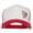 White Red, variant on Poke Monster P Embroidered Mesh Cap - White Red OSFM