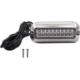 thumbnail image 3 of Genrics Blue 27 LED Underwater Boat Martne Transom Light 316 Stainless Steel Pontoon Transom Lights Boat Deck Light, 3 of 5