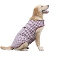 thumbnail image 1 of Dog Vest Fashion Reversible Plaid Pattern Dog Clothes Dog Coat Pet Jacket, 1 of 9