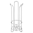 thumbnail image 1 of InterDesign 68646 6.75 x 17 Po. Classico Support de Rouleau de Papier Toilette Autoportant - Argent, 1 of 4