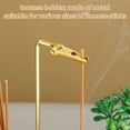 thumbnail image 7 of NOVELAR Glass and Wood Incense Stick Holder, 10.4 in Height, Features Storage Tube and Ash Catcher Cup for Versatile Aromatherapy Use at Home, 7 of 7