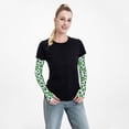 thumbnail image 6 of Haiem Leopard print St. Patrick's Day UV Protection Cooling Arm Sleeves for Men and Women UPF 50 Sun Sleeve, 6 of 8