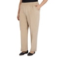 thumbnail image 3 of Alfred Dunner Womens Plus-Size Classic Corduroy Elastic Waist Short Length Pant, 3 of 4