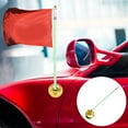 Axio Decorative Car Flagpole Chinese Flag Rod Removable Vehicle