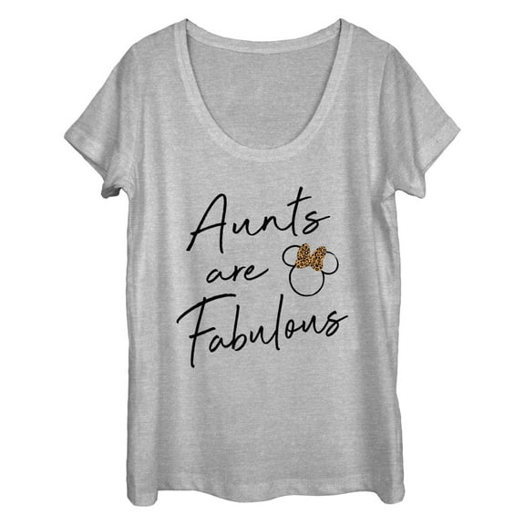 Women's Mickey & Friends Aunts Are Fabulous  Graphic T-Shirt