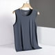 thumbnail image 1 of pstuiky Camisetas interiores de tirantes para hombre, Camiseta informal de verano para hombre, de color liso, sin mangas y cuello redondo. Chaleco para hombre xxxxxl, 1 of 7