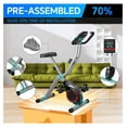thumbnail image 4 of Lightweight 33LB Foldable Exercise Bike for Small Apartments, Stationary Bikes for Home Workout, Indoor Portable Cycling Bike with 16-Level Magnetic Resistance, 260LBS Capacity, 5.5 LBS Flywheel, 4 of 7