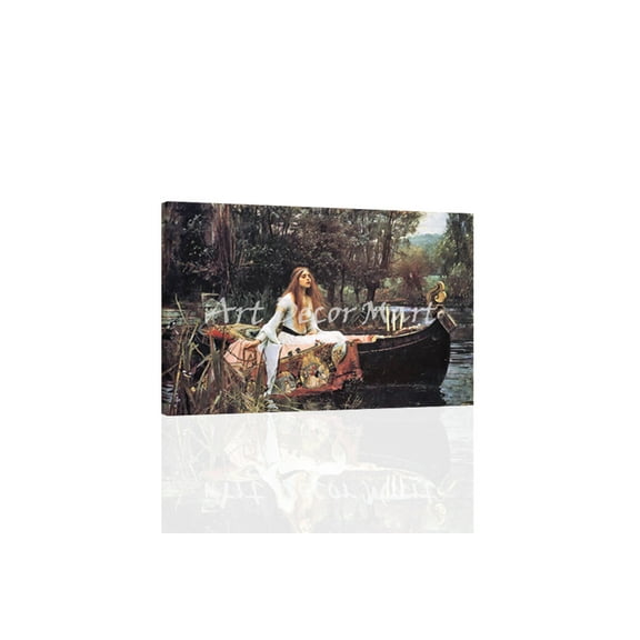 Waterhouse The Lady of Shalott - CANVAS OR FINE PRINT WALL ART