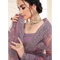 thumbnail image 2 of Designer Designer Violet Embroidered Lehenga for Weddings & Bridal Wear, 2 of 4