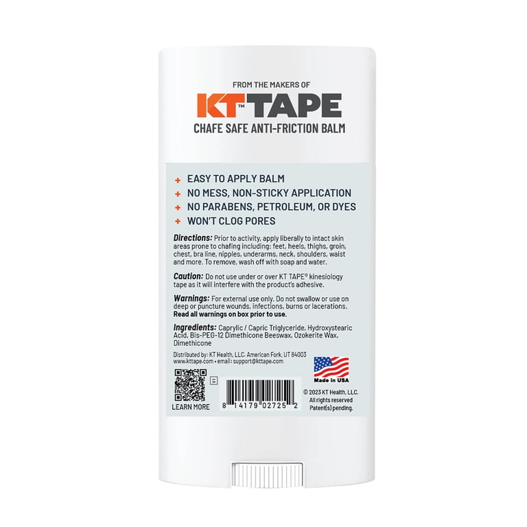 KT Tape Anti Chafing Wipes - 24-Hour Protection For Thighs, Underarms, Sports (Pack Of 7) 3 thumbnail image