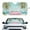 Beach Palm Tree Car, variant on KUIFORTI Palm Tree Windshield Sun Shade Foldable Sun Blocker for Car, Truck, SUV Accessories Automotive Interior Sun Protection, Reflective Shade for Front Windshield with Mirror Cut-Out