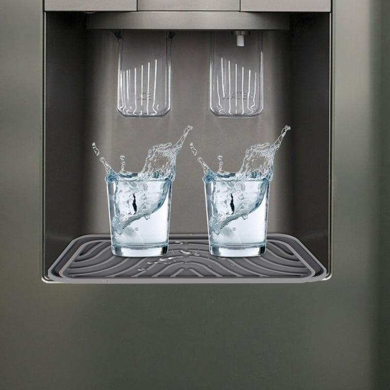 2 Refrigerator Drip Catcher for Refrigerator Water Dispenser Ice Cube Water  Tray