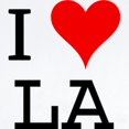 thumbnail image 2 of CafePress - I Love LA Infant Bodysuit - Baby Light Bodysuit, Size Newborn - 24 Months, 2 of 4