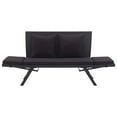 thumbnail image 4 of vidaXL Patio Bench Adjustable with Cushions for Outdoor Garden Poly Rattan, 4 of 30