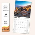 thumbnail image 4 of 2026 Wall Calendar Türkiye Planner Calendar, Hangable Monthly Wall Calendar with Large Blocks for Organizing & Planning, Academic Schedule, Home, Office & family, Thick & Sturdy Paper (12"x24" Open), 4 of 6