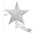 thumbnail image 3 of Christmas Tree Topper Star with LED Light, 3 of 8