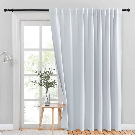 Room Darkening Sliding Glass Door Curtain, Patio Door Blind, Home Room