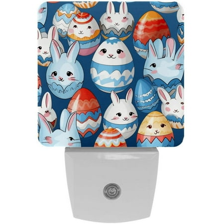 

Easter LED Square Night Lights - Small and Stylish Energy-Saving Lamps
