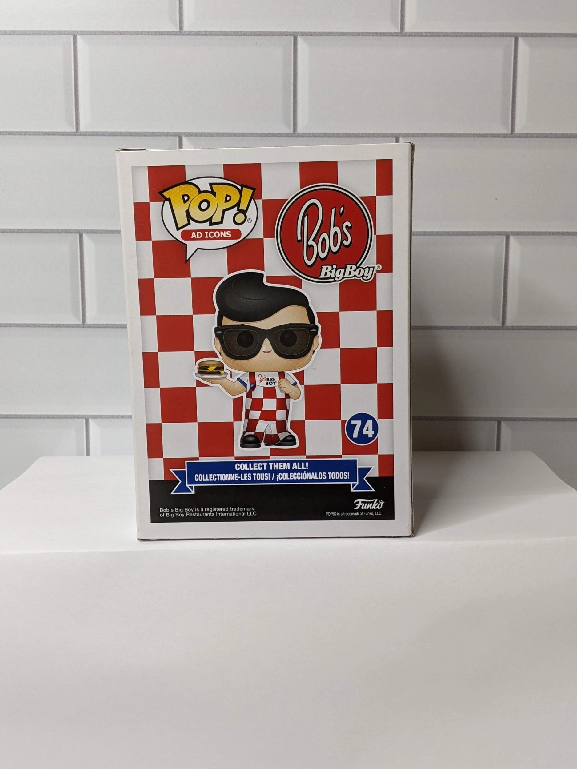 Funko POP! Ad Icons: Bob's Big Boy [with Glasses] #74 Hollywood