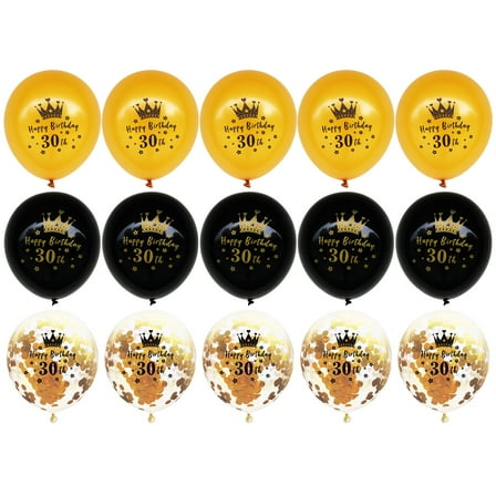 2 Count 30th Year Old Birthday Decoration Balloons Party Decorations
