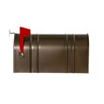 thumbnail image 3 of Postal Pro Metal Large Mailbox Bronze, 3 of 5