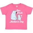 thumbnail image 3 of Inktastic Our First Mothers Day with Polar Bears Boys or Girls Toddler T-Shirt, 3 of 5