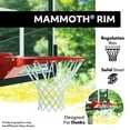 Lifetime Mammoth 54inch Adjustable Height Outdoor BoltDown Basketball