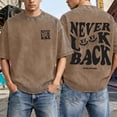 thumbnail image 2 of CONZONE Mens Vintage T-Shirts Short Sleeve Distressed T Shirts for Men Crew Neck Letter Graphic Y2K Streetwear Tee Tops, 2 of 8