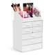 thumbnail image 2 of Sorbus Organizador de Maquillaje Acrílico - Porta Brochas y Cajones para Tocador y Baño - Vitrinas con 3 Cajones Grandes, 4 Pequeños y 1 Bandeja para Brochas, 2 of 7