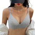 thumbnail image 2 of Sujetadores Sin Costuras Para Mujer Ropa Interior Sexy Moda Tops Correa De Cuero Lencería U Backless Sujetador Inalámbrico Íntimo, 2 of 4