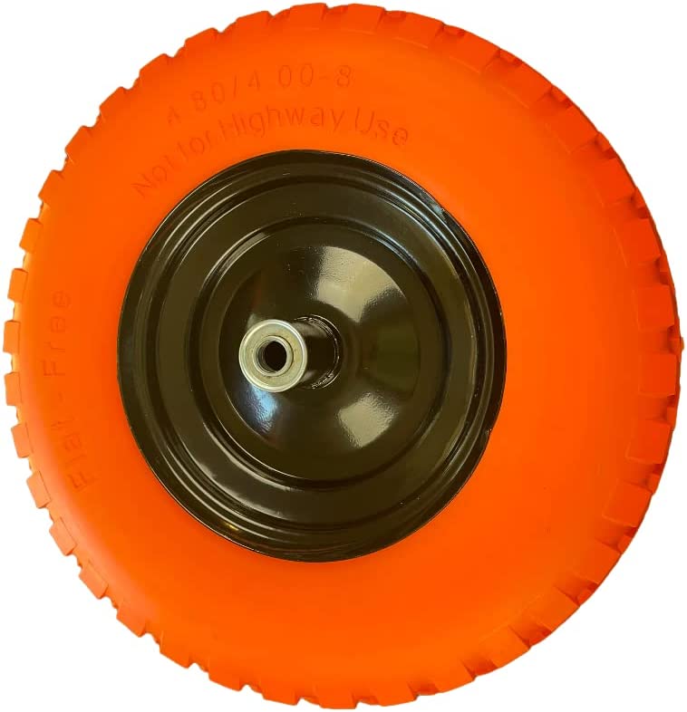 Universal Fit, Flat Free Wheelbarrow Tire