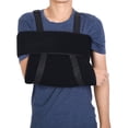 thumbnail image 4 of Support d'Épaule Respirant, Support de Bras Noir, Sangle de Bras, Sangle Réglable pour Femmes 2 Tailles Outil de Récupération pour Hommes, 4 of 8