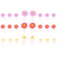 thumbnail image 1 of MasteelfCA 24pcs Daisy Flower Silicone Toe Separators Toes Dividers Pedicures Tools, 1 of 7