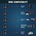 thumbnail image 4 of Auriculares con cable de Onikuma Auriculares de 3,5 mm con auriculares con micrófono Auriculares Sound Sound PC Accesorios de música Gamer Regalos Inicio Noticed EL005807-00B, 4 of 7