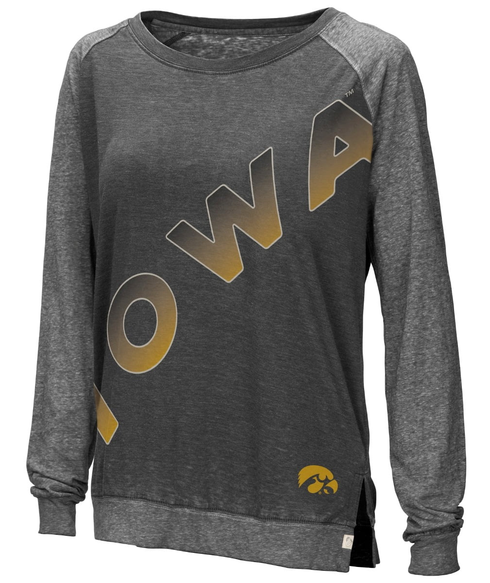 Iowa Hawkeyes Women/'s NCAA /"10K Runner/" 1//4 Zip Pullover Shirt