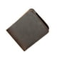 thumbnail image 2 of Cartera para hombre Qarigey monedero Con Clips para dinero bolsillo para monedas monedero delgado tarjetero de piel de vaca corto color Café, 2 of 6