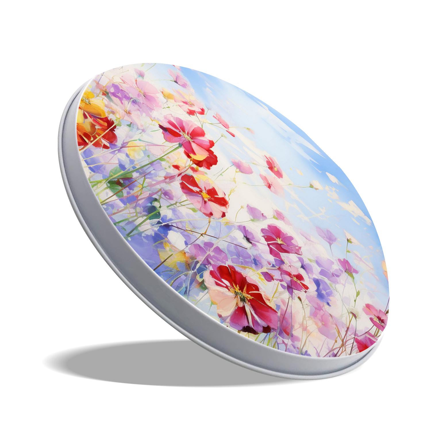 Decorative Stove Burner Covers 4 Pcs Decorative Electric Stove Burner Covers 8Inch And 10Inch ,Floral Pink Flowers illustration