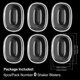 thumbnail image 1 of Troquel número 0-9, cúpulas de coctelera dimensionales navideñas, cubiertas de coctelera hinchadas transparentes de plástico, troqueles para álbum de recortes, coctelera de corte de Metal Diy, 1 of 4