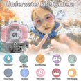thumbnail image 3 of Kids Camera Underwater Waterproof Digital Camera For Kids 2 Inch Ips Screen X200 Hd Kids Video Action Camera For 3-10 Year Old Girls Boys Gift, 3 of 5