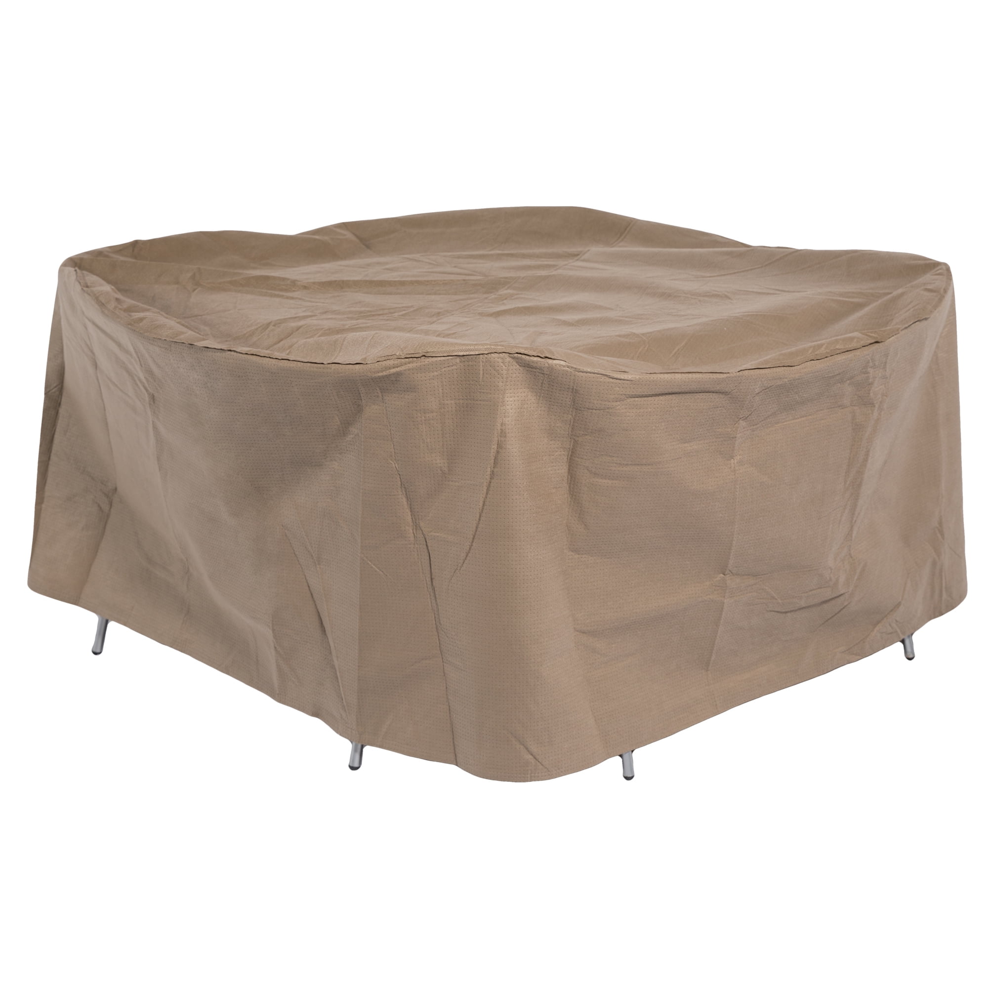 41 by 41 by 18-Inch Taupe KoverRoos III 34266 40-Inch Square Table Cover