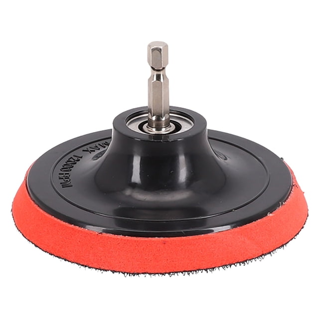 Buffing Pad Sanding Pad 4 Inch/100mm Hook And Loop M10 Thread Polyurethane Replacement Accessories Backing Pad
