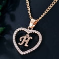 thumbnail image 1 of Collar para mujer, joyería para mujer, joyería de moda para mujer, regalo para mujer, cadena con colgante de 26 letras en inglés, collar con alfabeto, 1 of 2