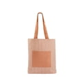 thumbnail image 2 of Paquete 100 piezas Bolsa de algodón reciclado con bolsillo frontal naranja 35 x 42, 2 of 4