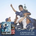 thumbnail image 5 of Football Blanket for Boys Adults,Soft Sports Throw Blanket for Men,I''d Rather Be Playing Football,Football Blanket Gifts for Football Players/Lovers for Couch Bed Sofa Home Decor 40"x50", 5 of 6